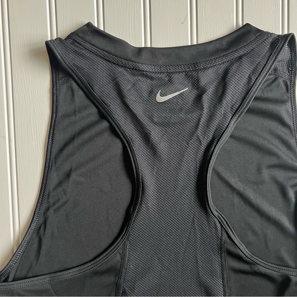 Nike Women’s Running Dri-Fit Black Razor Back Top/ Mesh Back - Picture 11 of 15